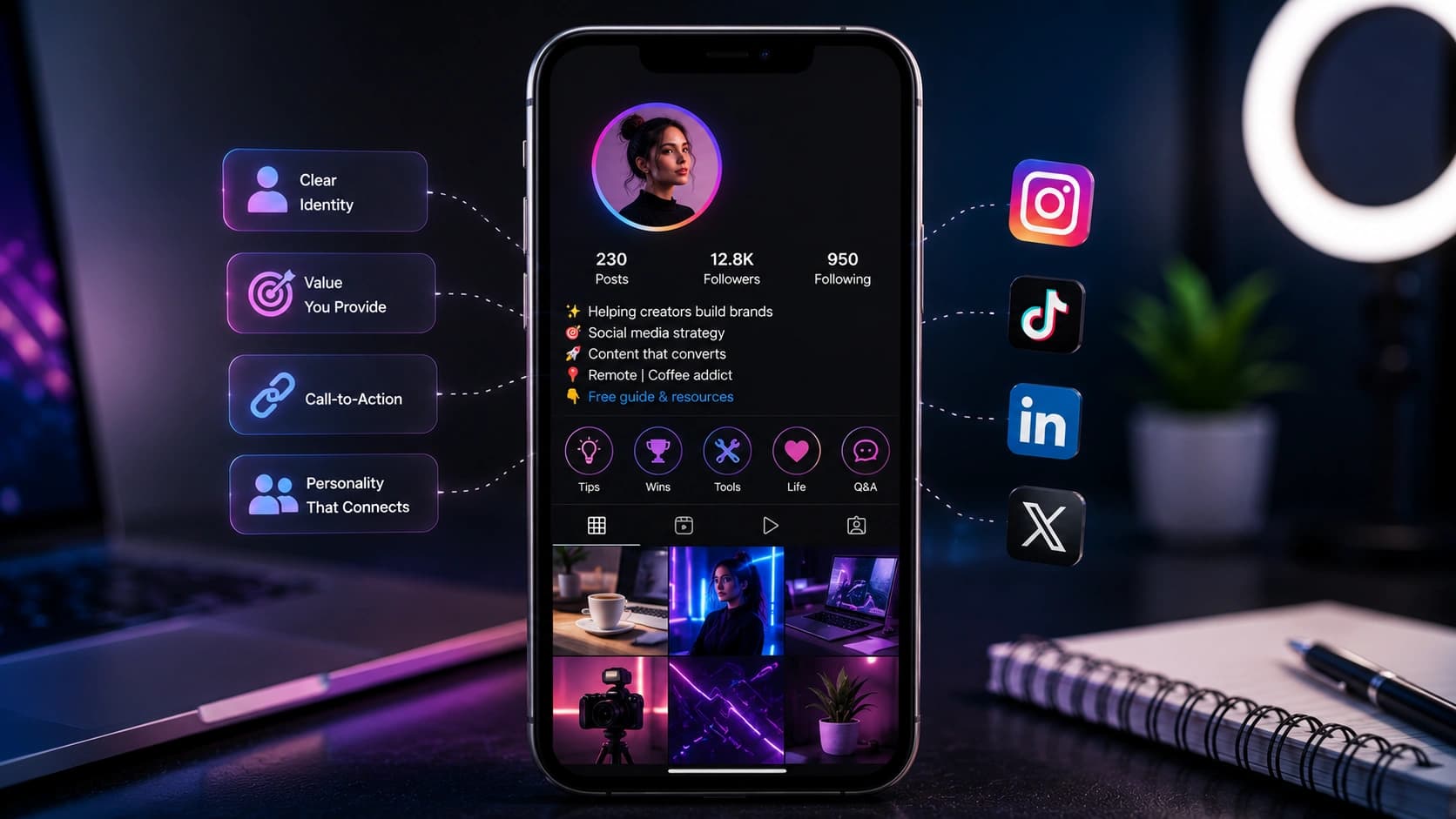 How to Write a Good Social Media Bio